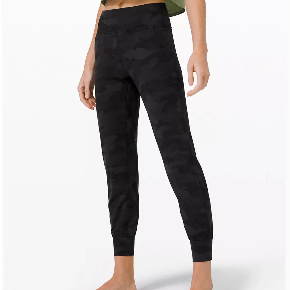 Black Camo Lululemon Align Joggers
